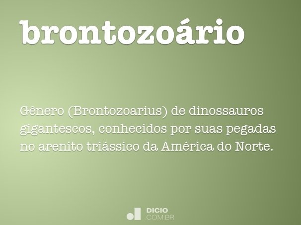 brontozoário