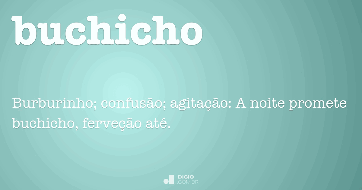 Bucho - Dicio, Dicionário Online de Português