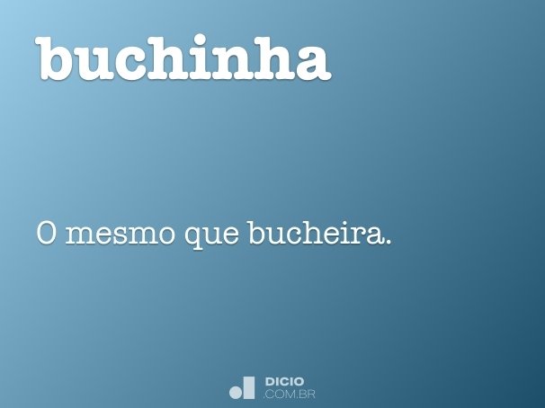 buchinha