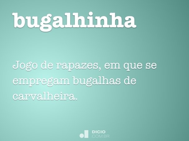bugalhinha
