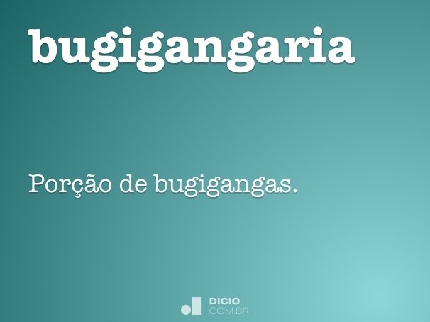 bugigangaria