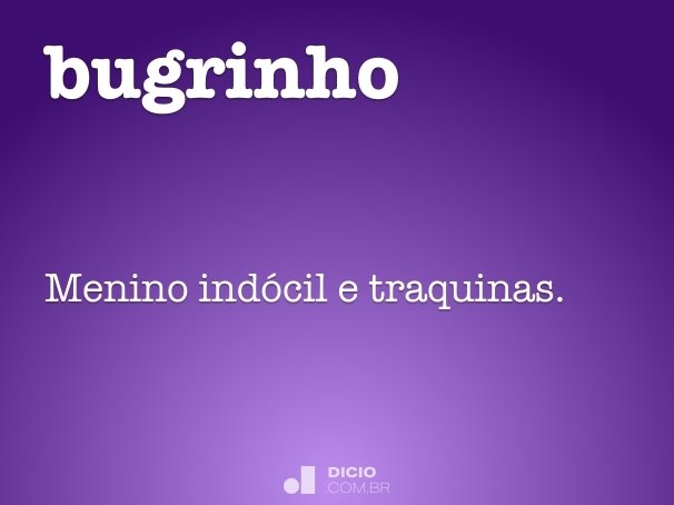 bugrinho