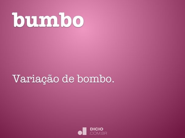 bumbo