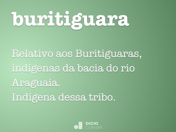 buritiguara