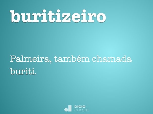 buritizeiro