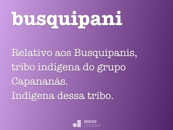 busquipani