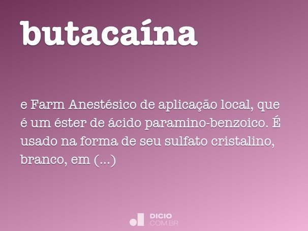 butacaína