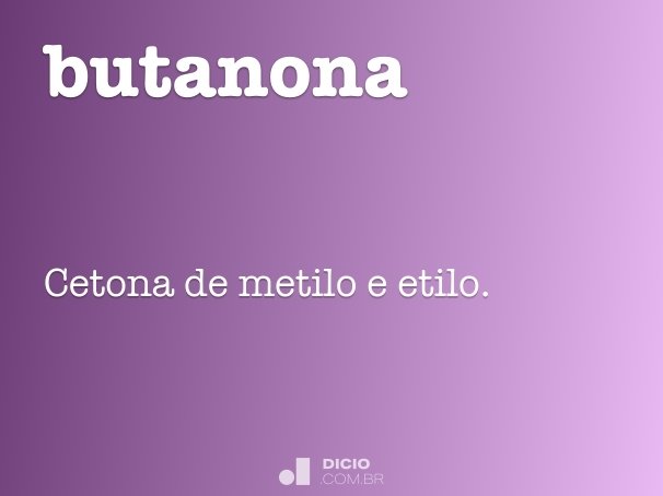 butanona