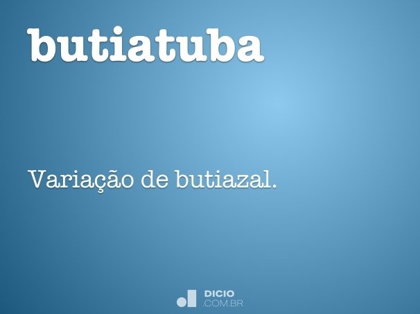 butiatuba