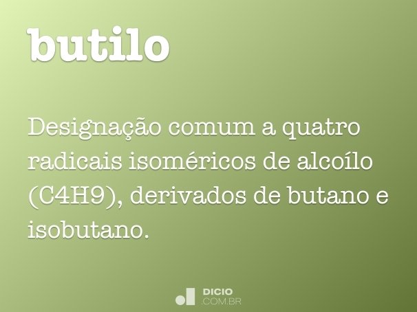 butilo