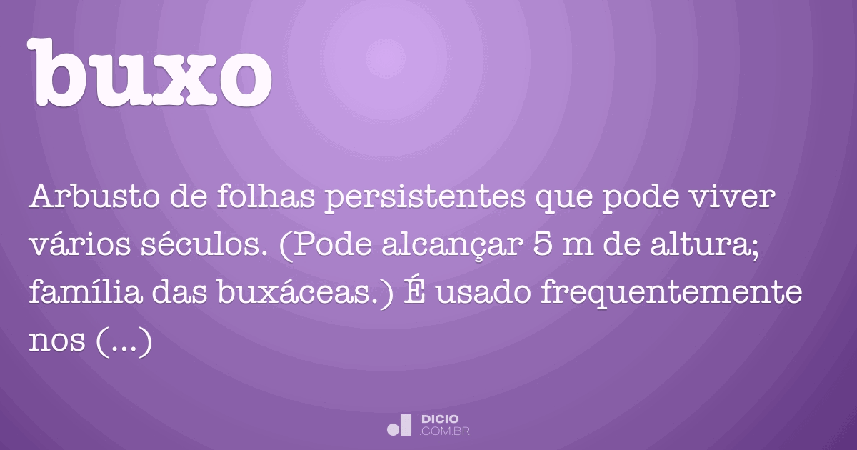 Bucho - Dicio, Dicionário Online de Português