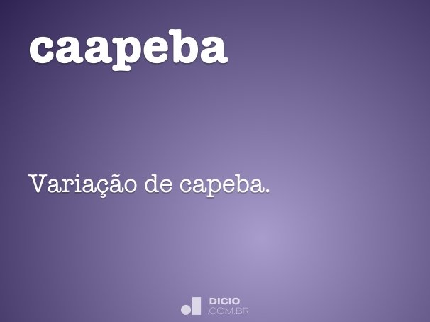 caapeba
