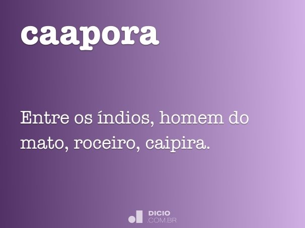 caapora