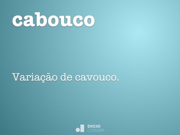 cabouco