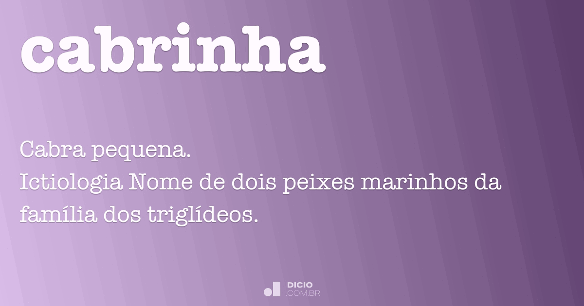 Cobrinha - Dicio, Dicionário Online de Português