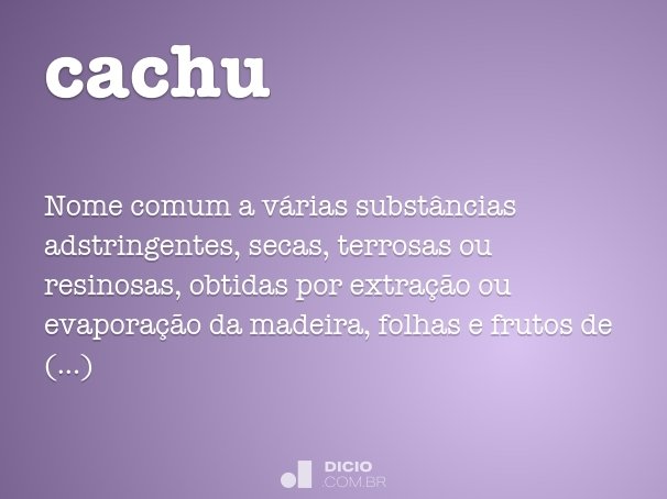 cachu