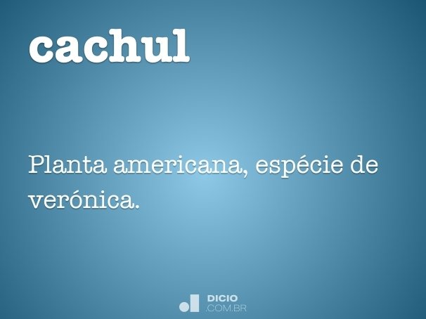 cachul