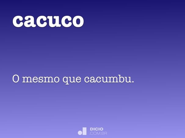 cacuco