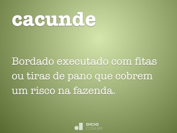 cacunde
