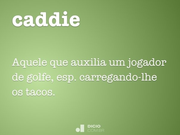 caddie