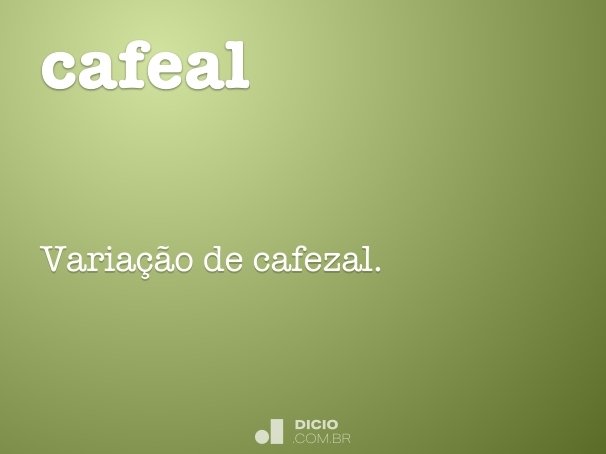 cafeal