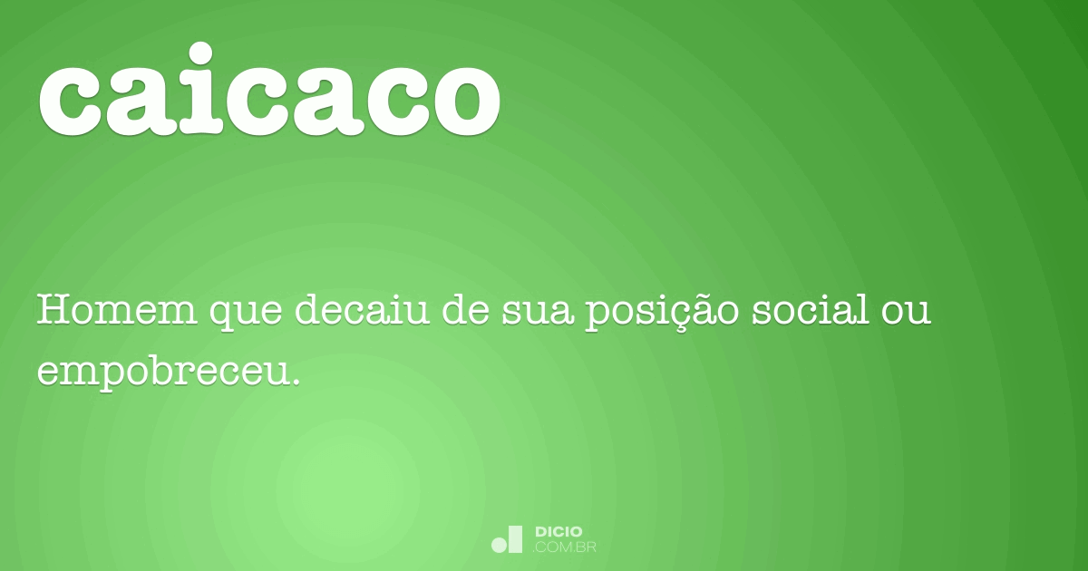 Decair - Dicio, Dicionário Online de Português