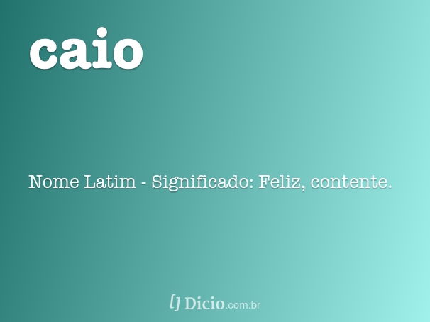 caio