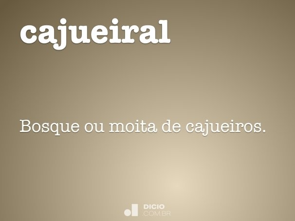 cajueiral
