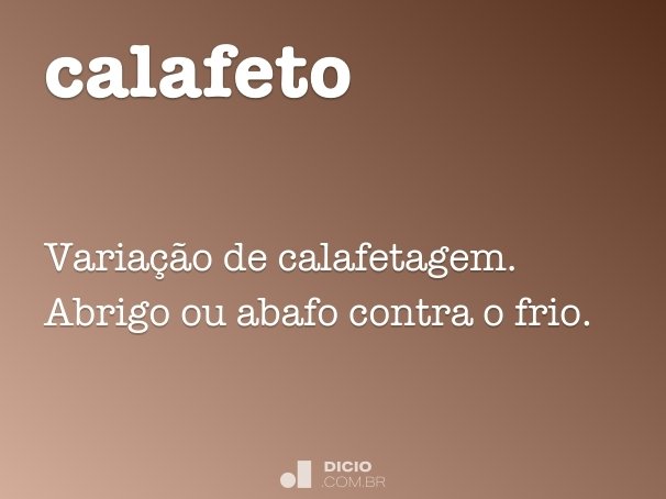 calafeto