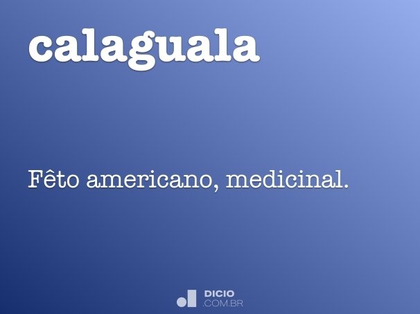 calaguala