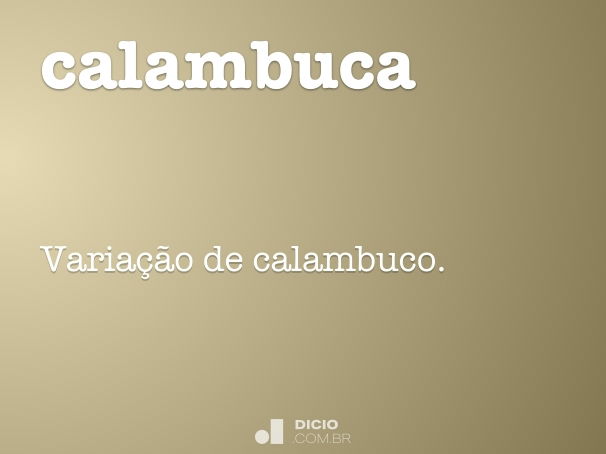 calambuca