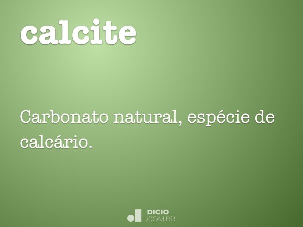 calcite