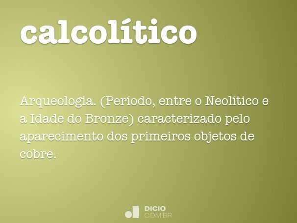 calcolítico