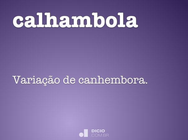 calhambola