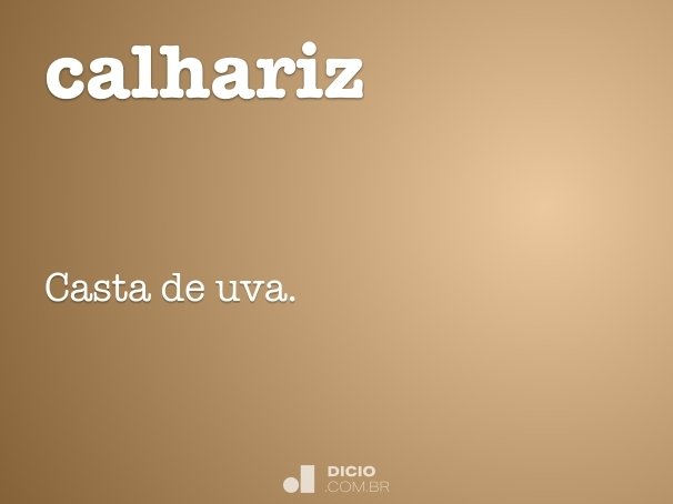 calhariz