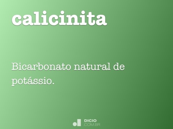 calicinita