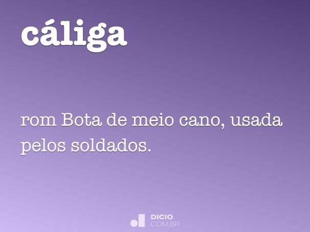 cáliga