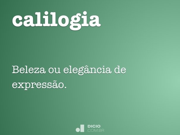 calilogia