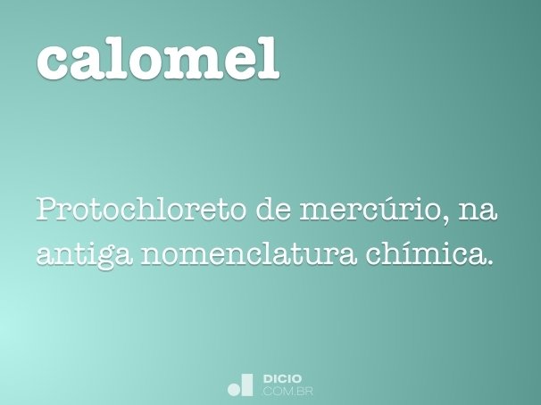 calomel