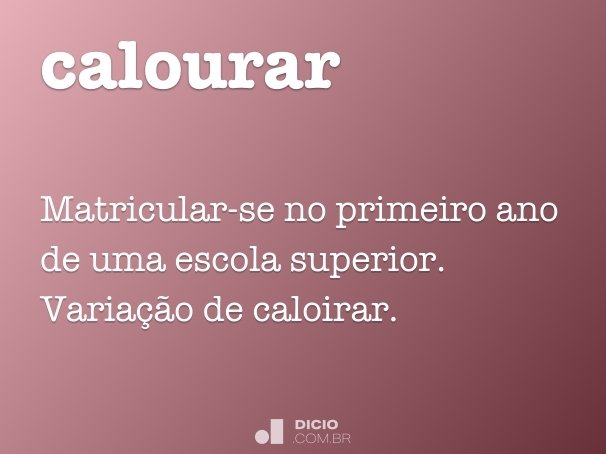 calourar