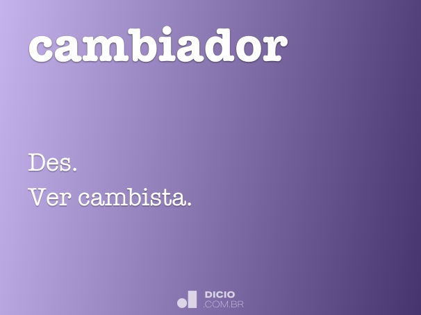 cambiador