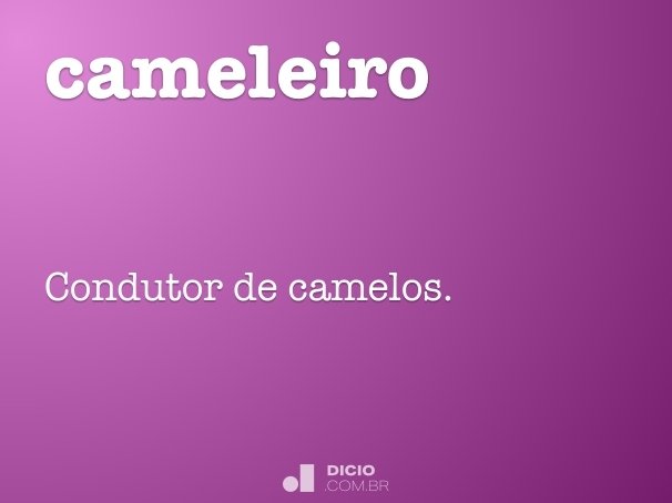 cameleiro