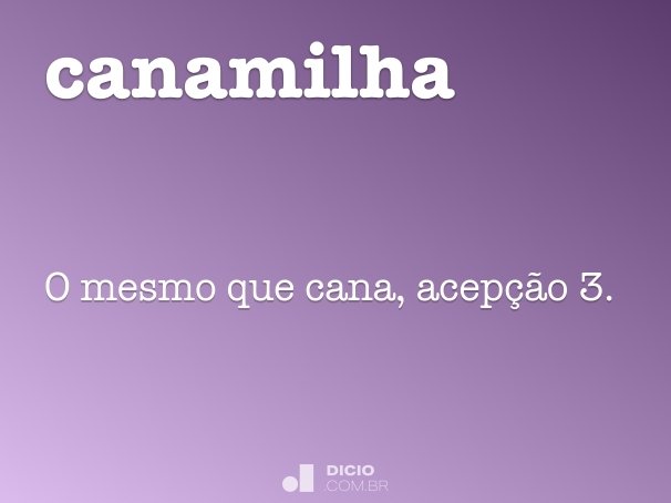 canamilha