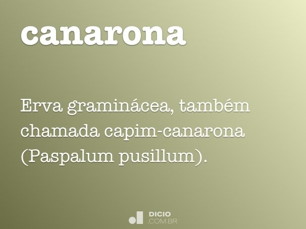 canarona