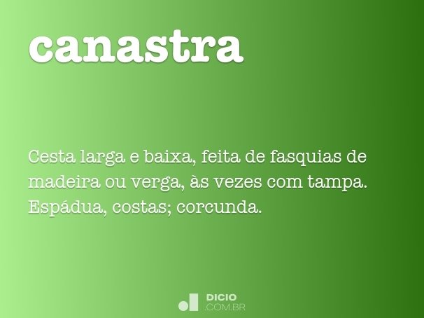 canastra