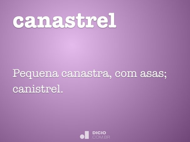 canastrel