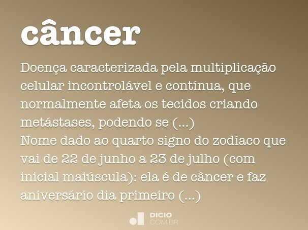 câncer