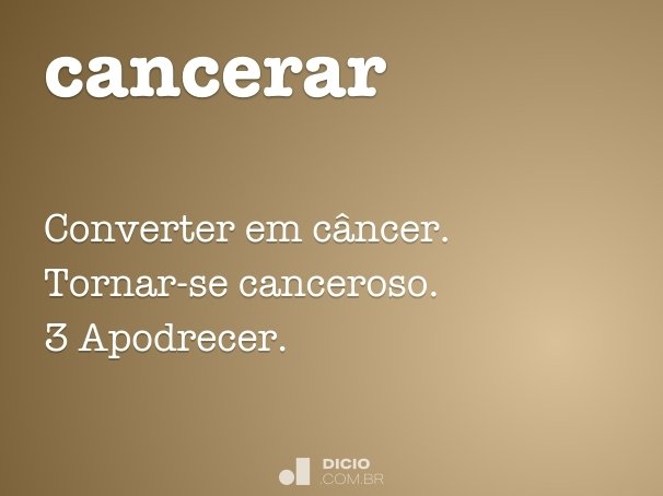 cancerar