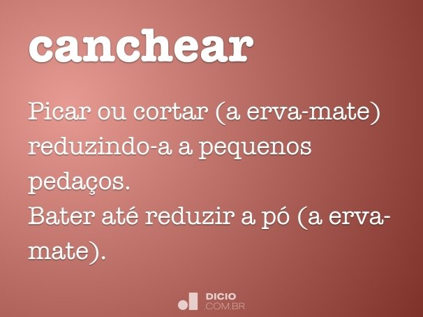 canchear