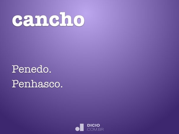 cancho